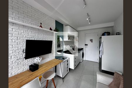 Sala de apartamento à venda com 1 quarto, 27m² em Vila das Belezas, São Paulo