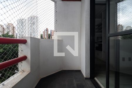 Varanda da Sala de apartamento à venda com 3 quartos, 72m² em Vila Andrade, São Paulo