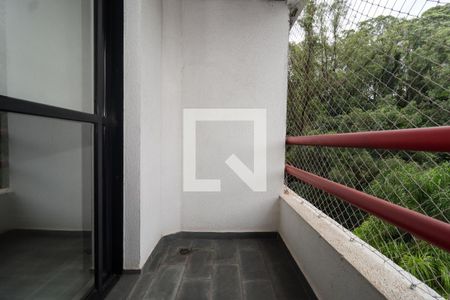 Varanda da Sala de apartamento à venda com 3 quartos, 72m² em Vila Andrade, São Paulo