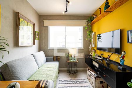 Sala de apartamento à venda com 1 quarto, 30m² em Consolação, São Paulo