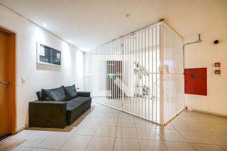Apartamento à venda com 29m², 1 quarto e sem vaga Apartamento à venda com 29m², 1 quarto e sem vagaHall social