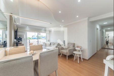 Sala de apartamento para alugar com 3 quartos, 83m² em Vila Santo Estefano, São Paulo