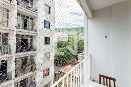 Varanda da Sala de apartamento para alugar com 2 quartos, 75m² em Riachuelo, Rio de Janeiro