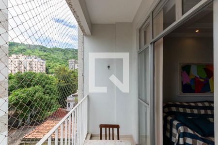 Varanda da Sala de apartamento para alugar com 2 quartos, 75m² em Riachuelo, Rio de Janeiro