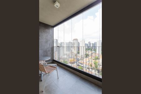 Studio para alugar com 35m², 1 quarto e 1 vagaVaranda