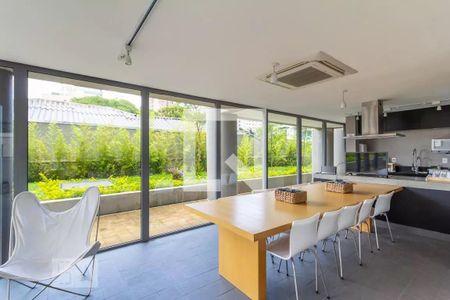 Studio para alugar com 35m², 1 quarto e 1 vagaÁrea comum - Salão de festas