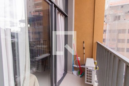 Studio para alugar com 26m², 1 quarto e sem vaga Studio para alugar com 26m², 1 quarto e sem vagaVaranda