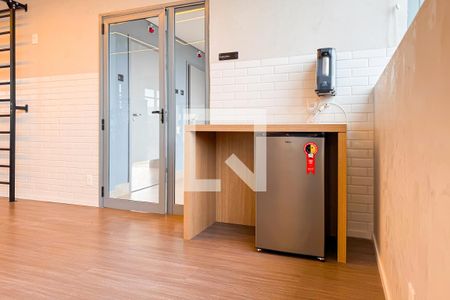 Studio à venda com 27m², 1 quarto e sem vagaAcademia