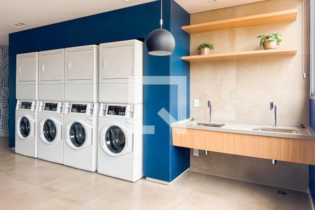 Studio à venda com 27m², 1 quarto e sem vagaLavanderia