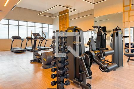 Studio à venda com 27m², 1 quarto e sem vagaAcademia