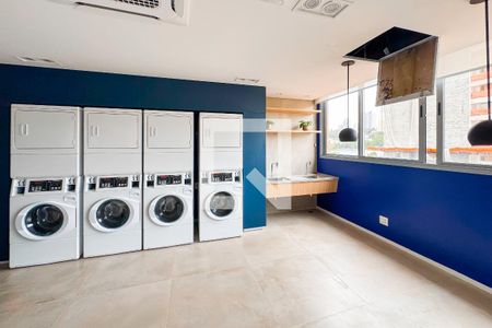 Studio à venda com 27m², 1 quarto e sem vagaLavanderia