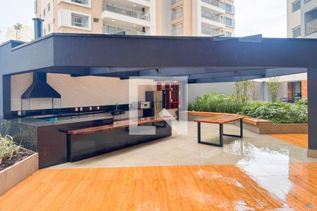 Studio à venda com 27m², 1 quarto e sem vagaChurrasqueira