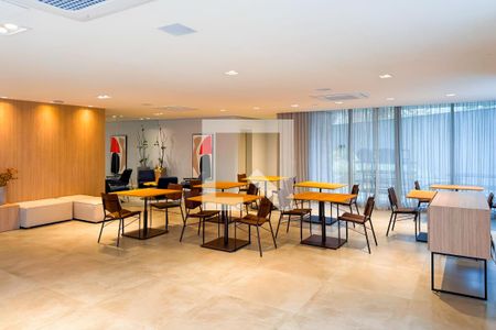 Studio à venda com 27m², 1 quarto e sem vagaSalão de Festas