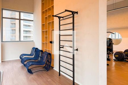 Studio à venda com 27m², 1 quarto e sem vagaAcademia