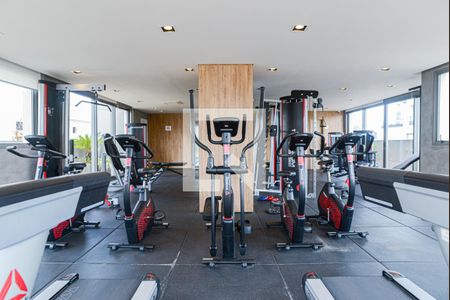 Apartamento para alugar com 25m², 1 quarto e sem vaga Apartamento para alugar com 25m², 1 quarto e sem vagaÁrea comum - Academia