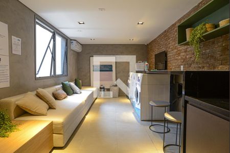 Apartamento para alugar com 25m², 1 quarto e sem vaga Apartamento para alugar com 25m², 1 quarto e sem vagaÁrea comum - Lavanderia