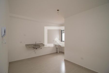 Sala/Cozinha de apartamento à venda com 1 quarto, 37m² em Vila Gustavo, São Paulo