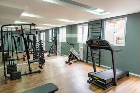 Apartamento para alugar com 32m², 2 quartos e sem vaga Apartamento para alugar com 32m², 2 quartos e sem vagaAcademia