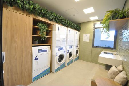 Studio para alugar com 26m², 1 quarto e sem vagaLavanderia