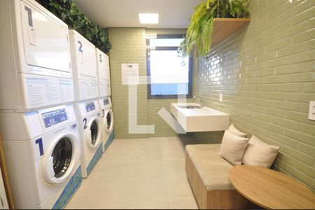 Studio para alugar com 26m², 1 quarto e sem vagaLavanderia
