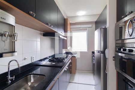 Apartamento à venda com 44m², 2 quartos e 1 vagaCozinha e área de serviço