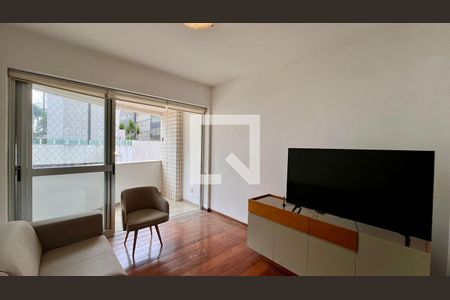 Sala de apartamento à venda com 3 quartos, 95m² em Santo Antônio, Belo Horizonte