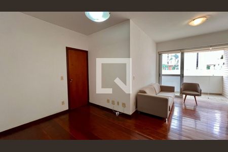 Sala de apartamento à venda com 3 quartos, 95m² em Santo Antônio, Belo Horizonte