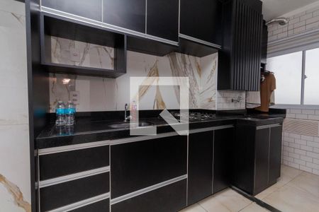 Apartamento à venda com 37m², 2 quartos e sem vagaCozinha e Área de Serviço