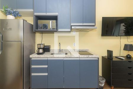 Studio para alugar com 22m², 1 quarto e sem vaga Studio para alugar com 22m², 1 quarto e sem vagaCozinha