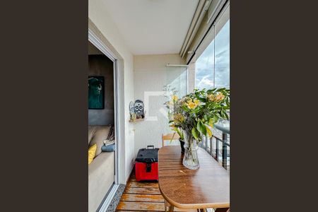 Varanda da Sala de apartamento à venda com 2 quartos, 64m² em Brás, São Paulo