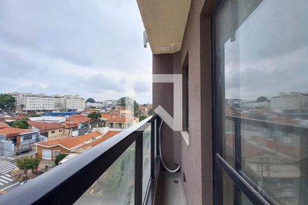 Varanda da Sala de apartamento à venda com 1 quarto, 33m² em Parque Industrial, Campinas