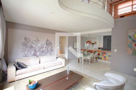 Sala de apartamento à venda com 3 quartos, 205m² em Funcionários, Belo Horizonte