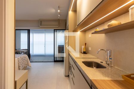 Studio de kitnet/studio para alugar com 1 quarto, 30m² em Indianópolis, São Paulo