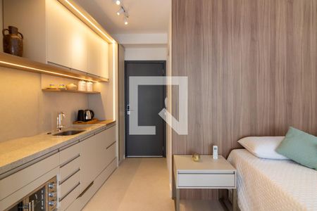 Studio de kitnet/studio para alugar com 1 quarto, 30m² em Indianópolis, São Paulo