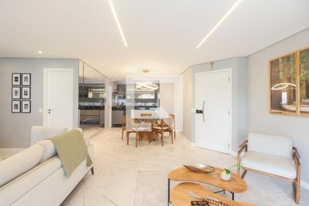 Sala  de apartamento à venda com 4 quartos, 123m² em Tatuapé, São Paulo