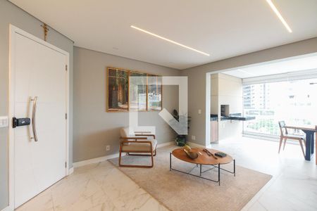 Sala  de apartamento à venda com 4 quartos, 123m² em Tatuapé, São Paulo