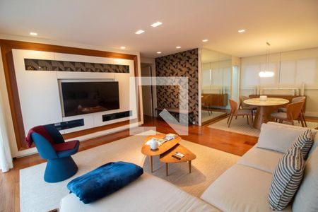 Sala de apartamento à venda com 4 quartos, 187m² em Cidade Monções, São Paulo