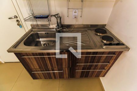 Sala/Cozinha de apartamento para alugar com 1 quarto, 32m² em Belém, São Paulo