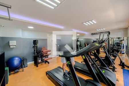 Apartamento para alugar com 32m², 1 quarto e sem vaga Apartamento para alugar com 32m², 1 quarto e sem vagaÁrea comum - Academia