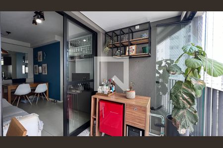 Apartamento à venda com 52m², 2 quartos e 1 vagaVaranda