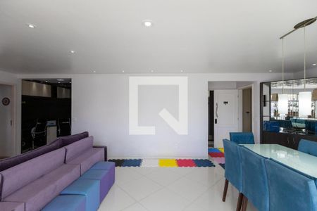 Sala de estar  de apartamento à venda com 3 quartos, 144m² em Jardim Consorcio, São Paulo