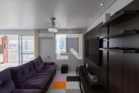 Sala de estar  de apartamento à venda com 3 quartos, 144m² em Jardim Consorcio, São Paulo