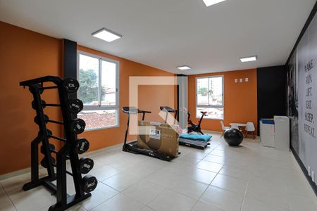 Apartamento para alugar com 46m², 2 quartos e 1 vaga Apartamento para alugar com 46m², 2 quartos e 1 vagaÁrea Comum - Academia