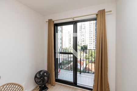 Sala/ Cozinha de apartamento à venda com 1 quarto, 30m² em Campo Belo, São Paulo