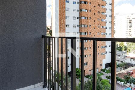 Varanda de apartamento à venda com 1 quarto, 30m² em Campo Belo, São Paulo