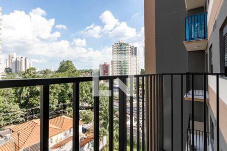 Varanda de apartamento à venda com 1 quarto, 30m² em Campo Belo, São Paulo