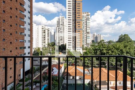 Varanda de apartamento à venda com 1 quarto, 30m² em Campo Belo, São Paulo