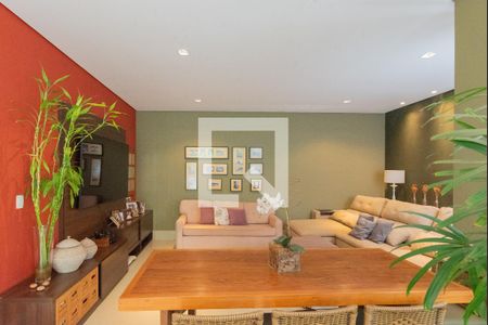 Sala de casa de condomínio à venda com 4 quartos, 480m² em Swiss Park, Campinas