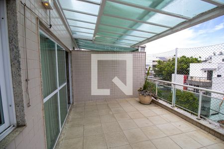 Varanda de apartamento à venda com 5 quartos, 297m² em Recreio dos Bandeirantes, Rio de Janeiro