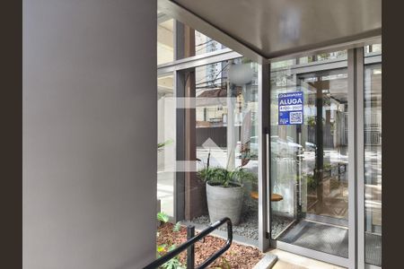 Studio à venda com 23m², 1 quarto e sem vagaFachada + Plaquinha